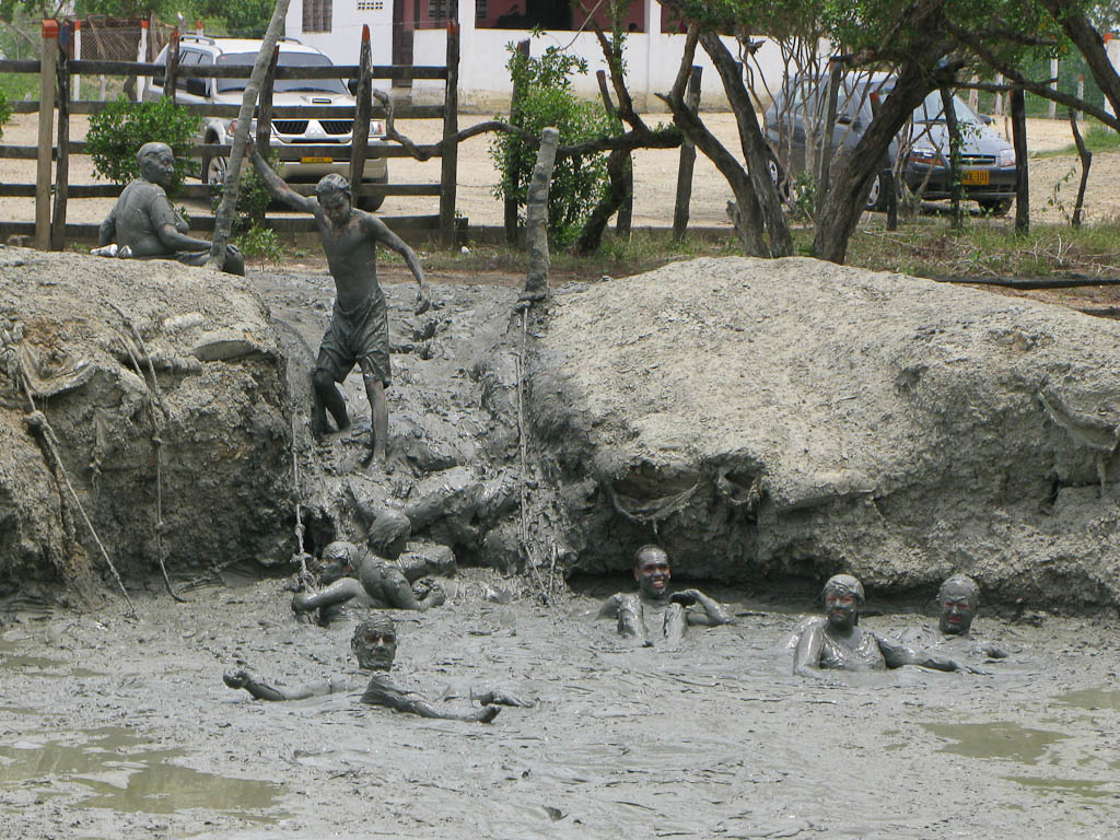 Mud volcano